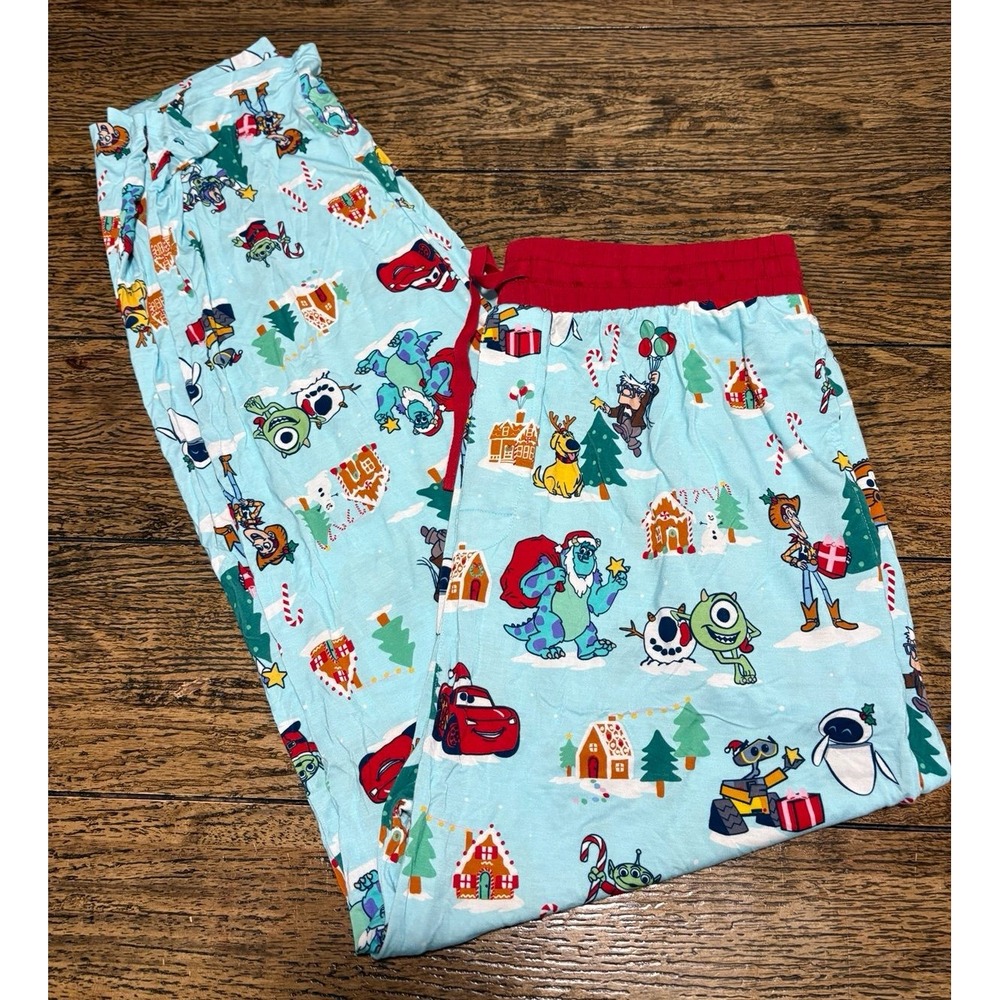 disney pixar little sleepies adult pants L